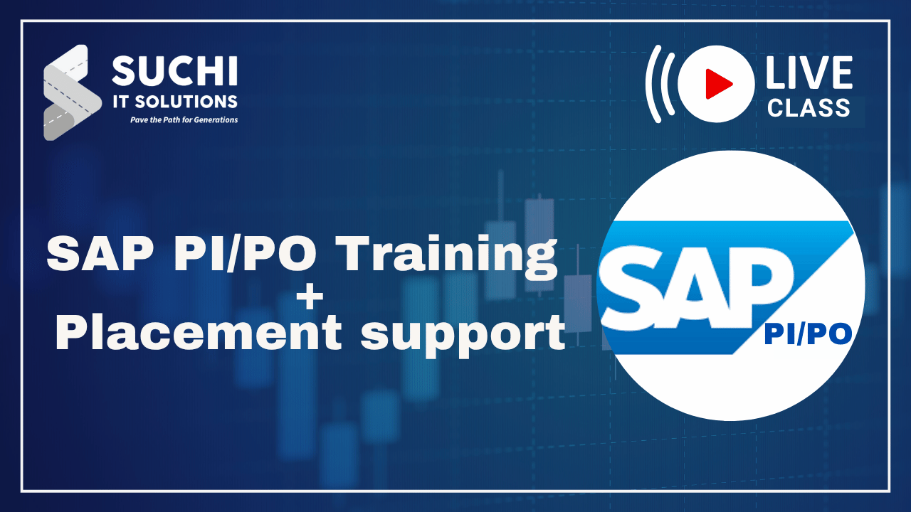 SAP PI/PO Training + Placemnt Support – Live